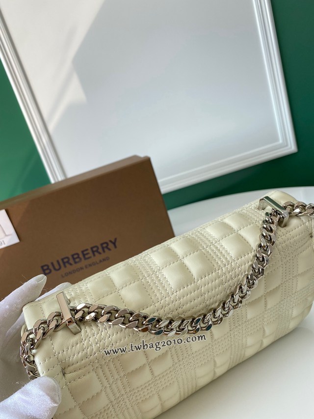 Burberry專門店新款羊皮小號TB蘿拉包 巴寶莉羔羊皮單肩斜挎女包 yxb1209